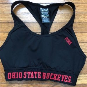NEW Victoria’s Secret PINK Ohio State Sports Bra
